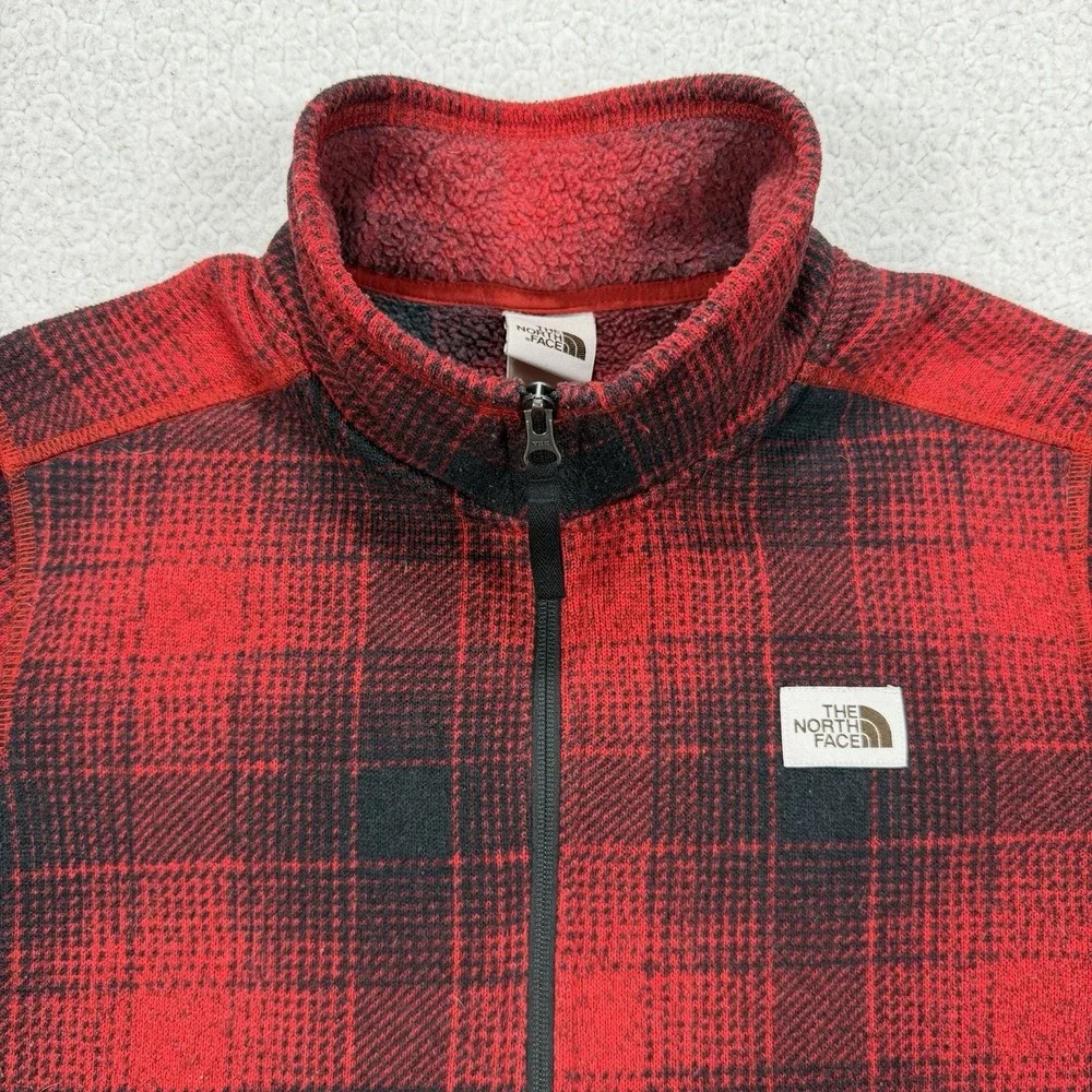 The North Face Brown Label Gordon Lyons Half Zip Men's M Plaid Gorpcore Hiking